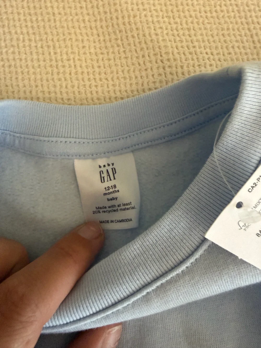 Gap Baby NWT Baby & Toddler Light Blue Tulle Sweatshirt Dress